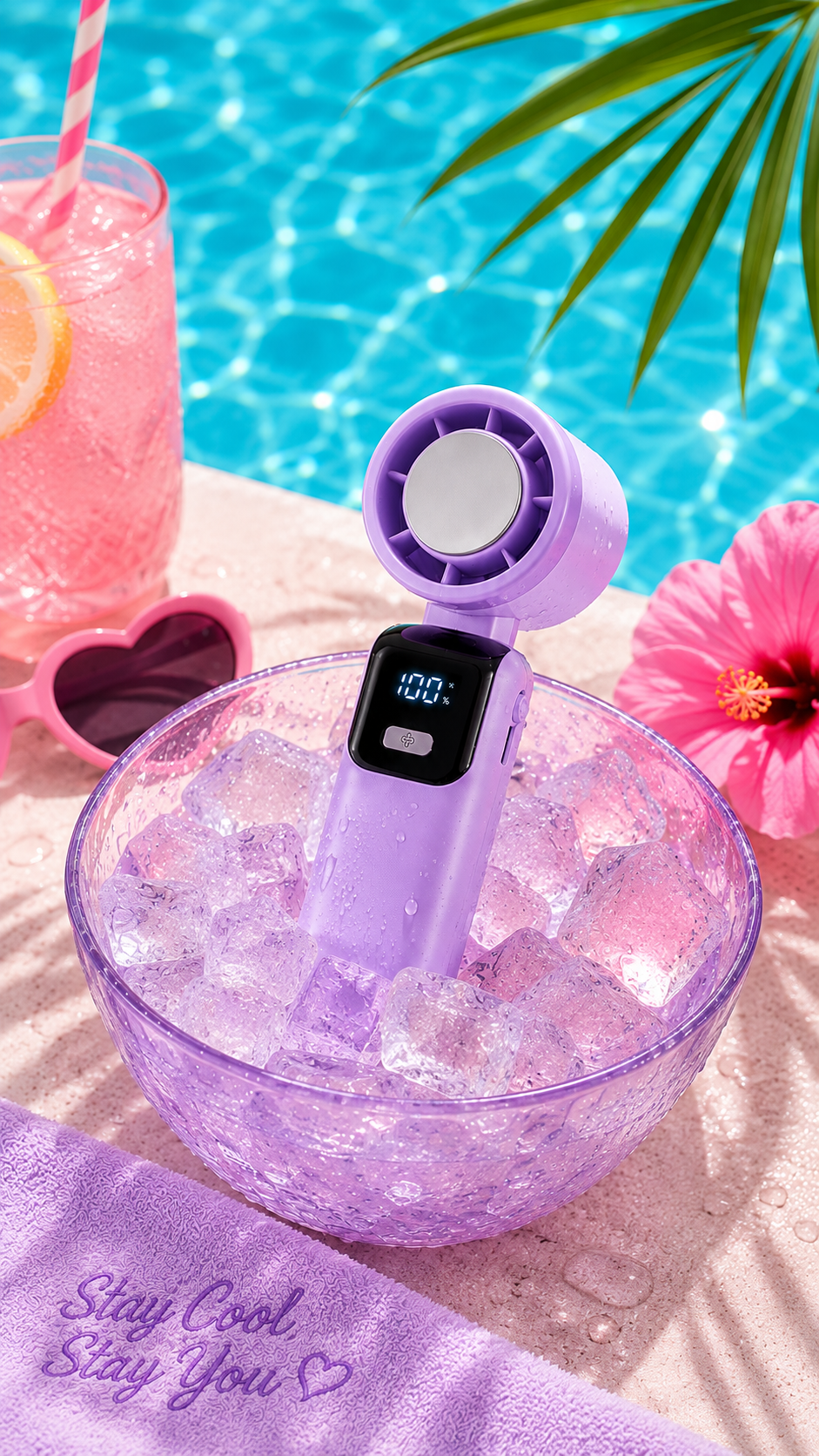 Ventilateur portable rechargeable