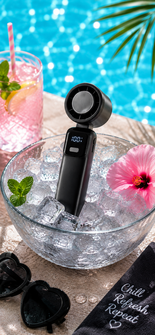 Ventilateur portable rechargeable